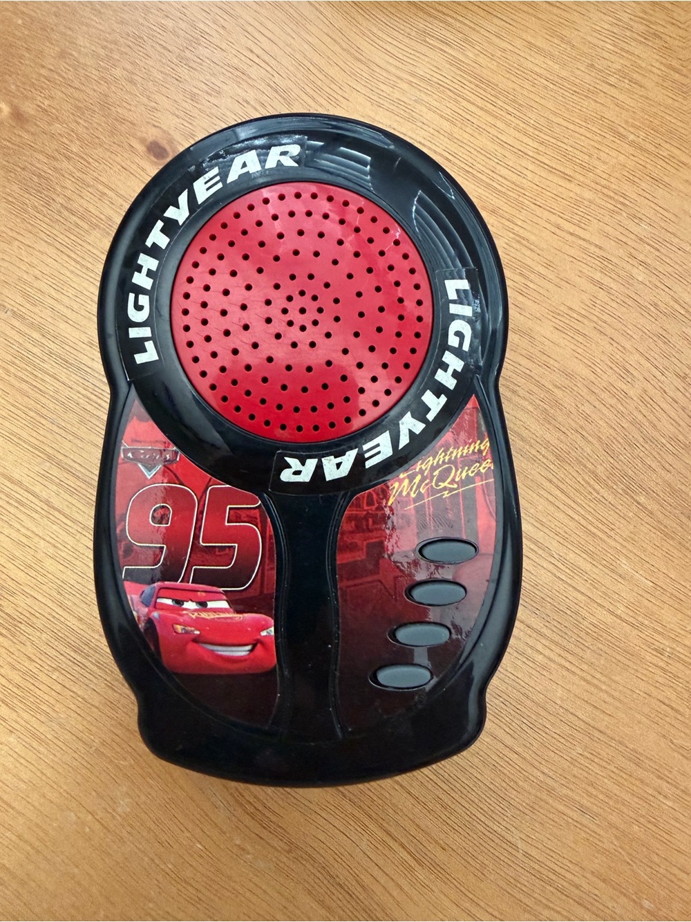 Disney Pixar Cars Lightning McQueen Bike Sound Effects